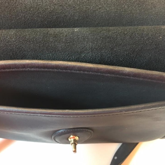 Black Leather Coach Purse - Picture 2 of 8